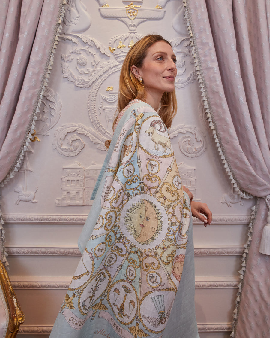 Carré - Zodiac Blue