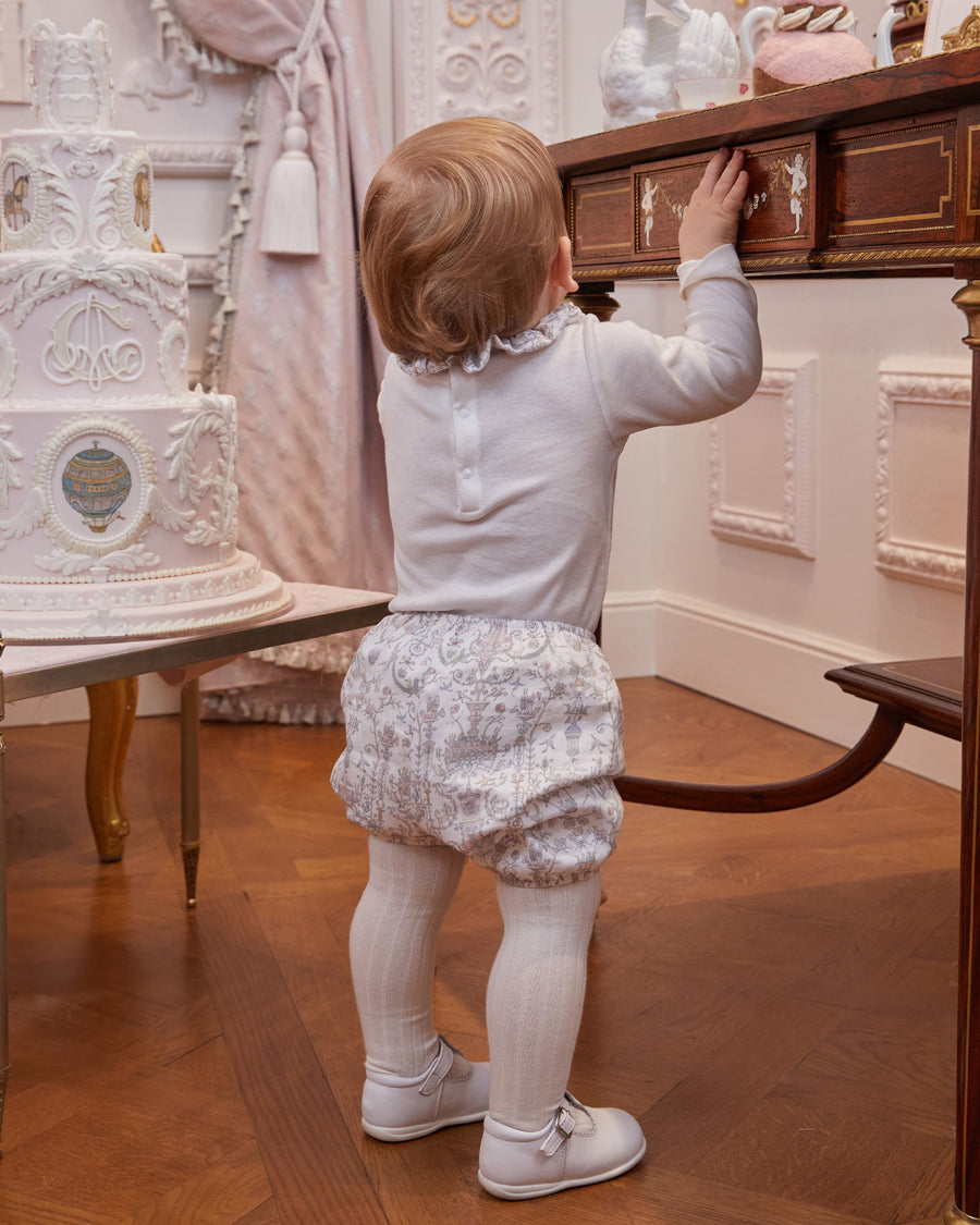 Belle Bloomer - Toile de Jouy