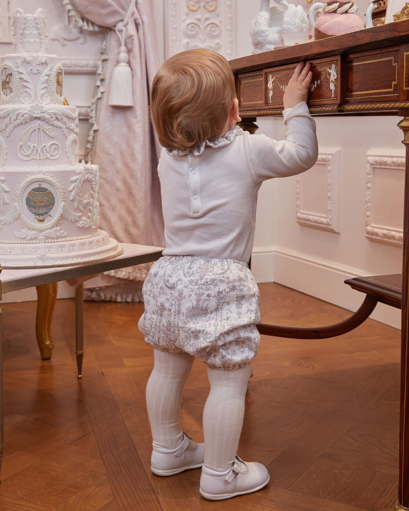 Belle Bloomer - Toile de Jouy