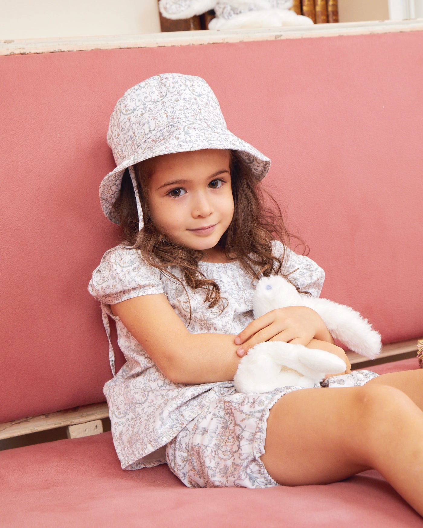 Bobbie Hat - Toile De Jouy