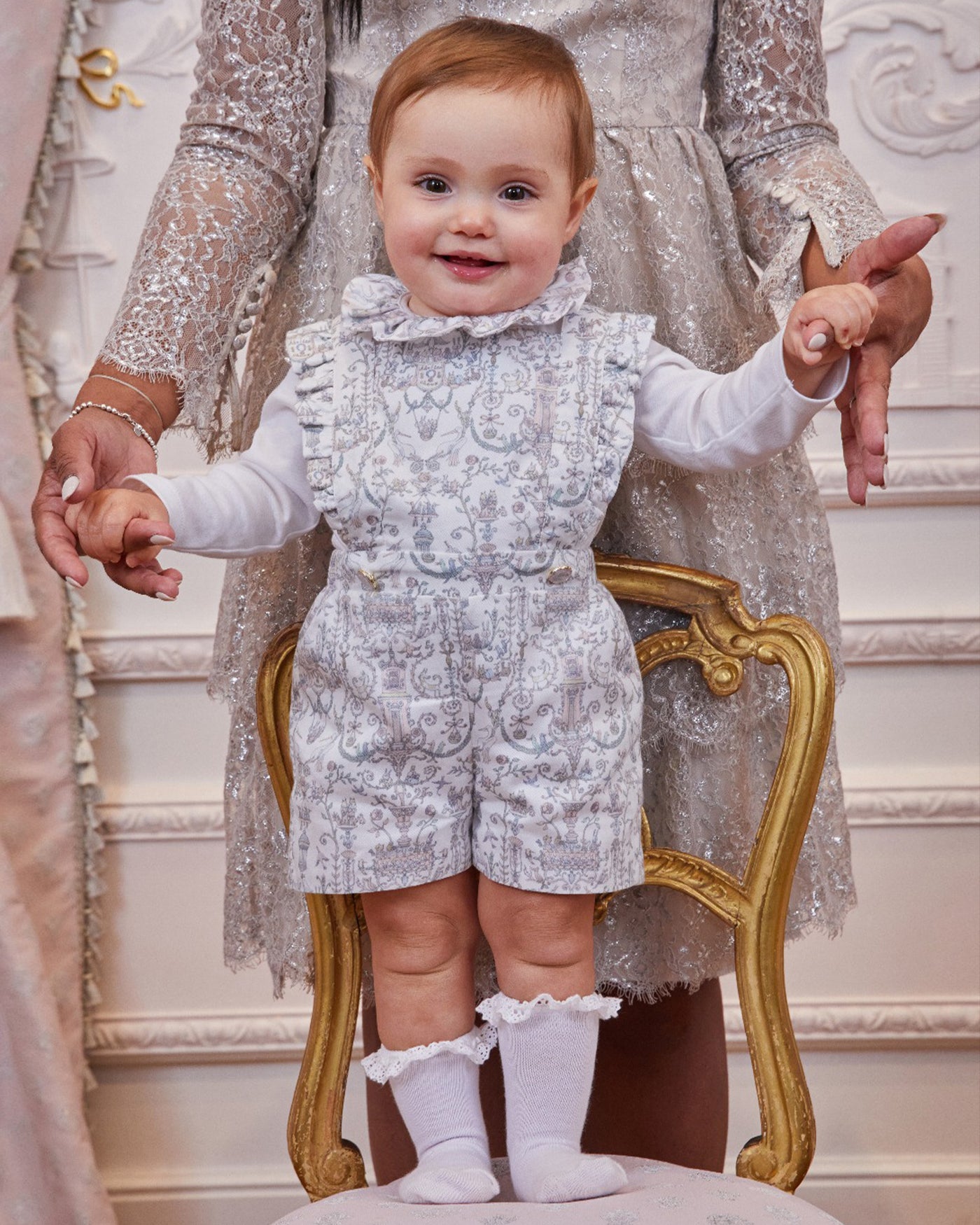 Noémie Romper - Toile de Jouy