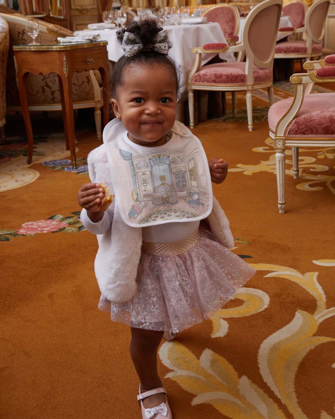 Satin Bib - French Bedroom