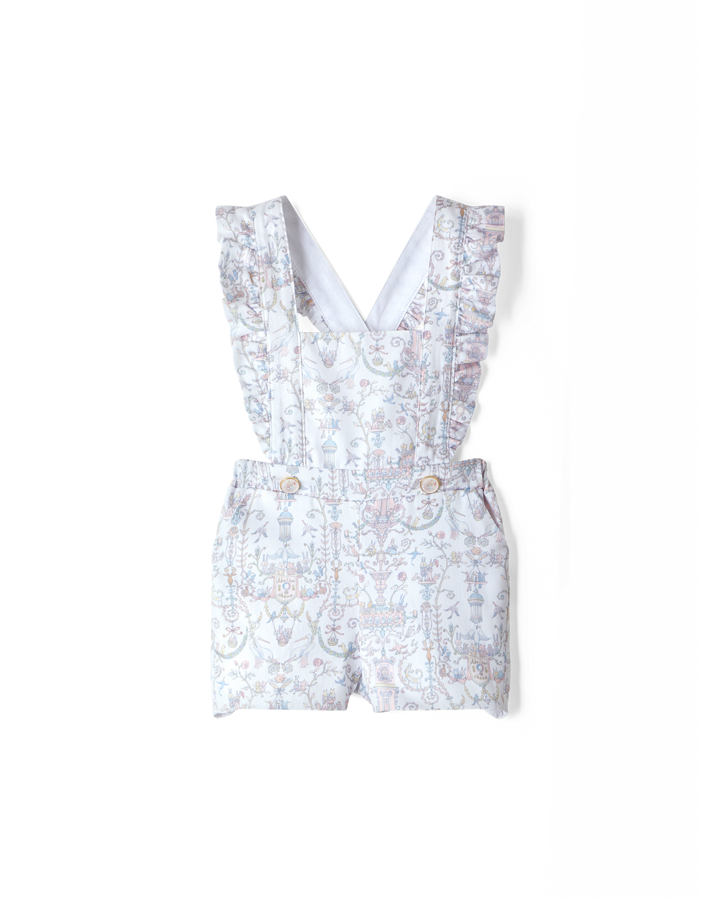 Noémie Romper - Toile de Jouy
