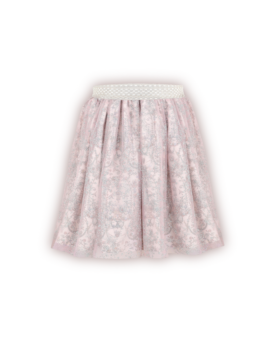 Ballerina Skirt - Sparkly Toile de Jouy