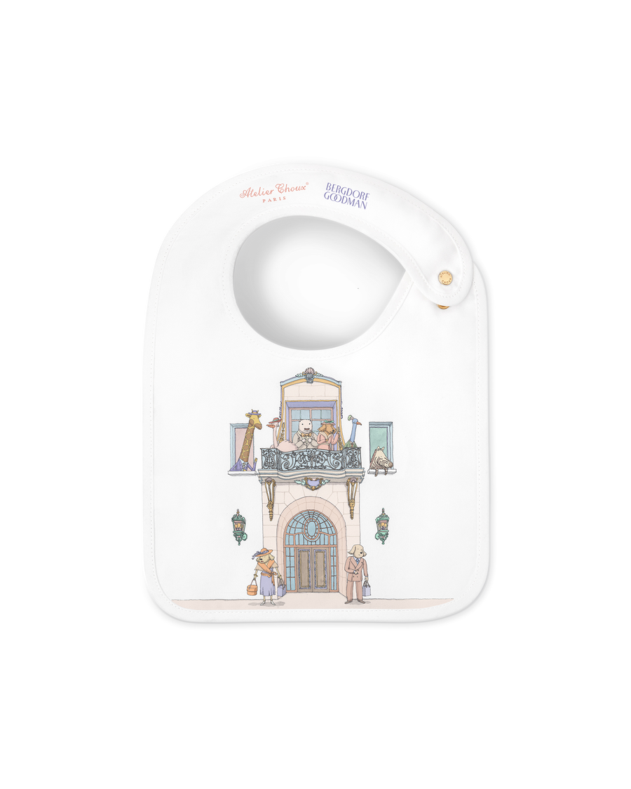 Satin Bib - Bergdorf Goodman