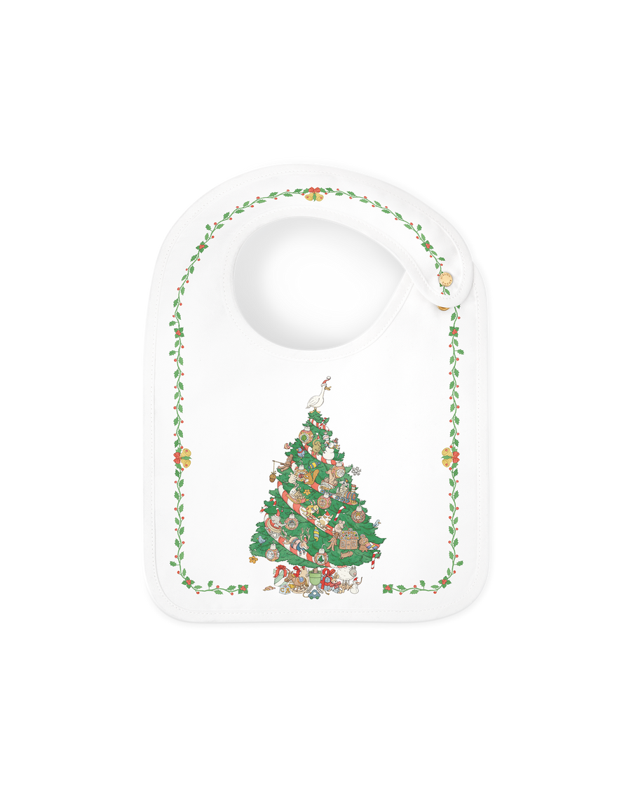 Satin Bib - Christmas