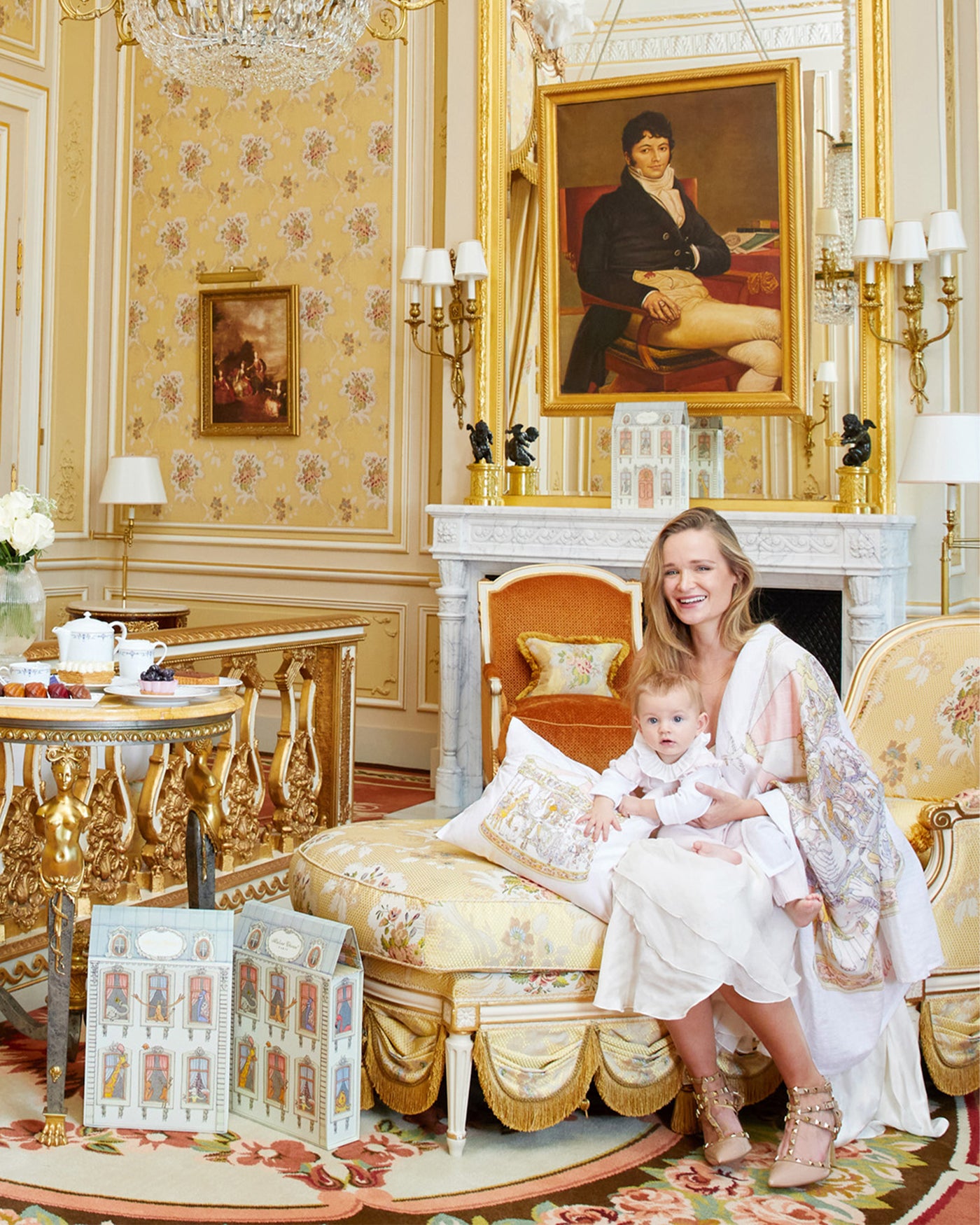 Satin Cushion - Carousel Pink