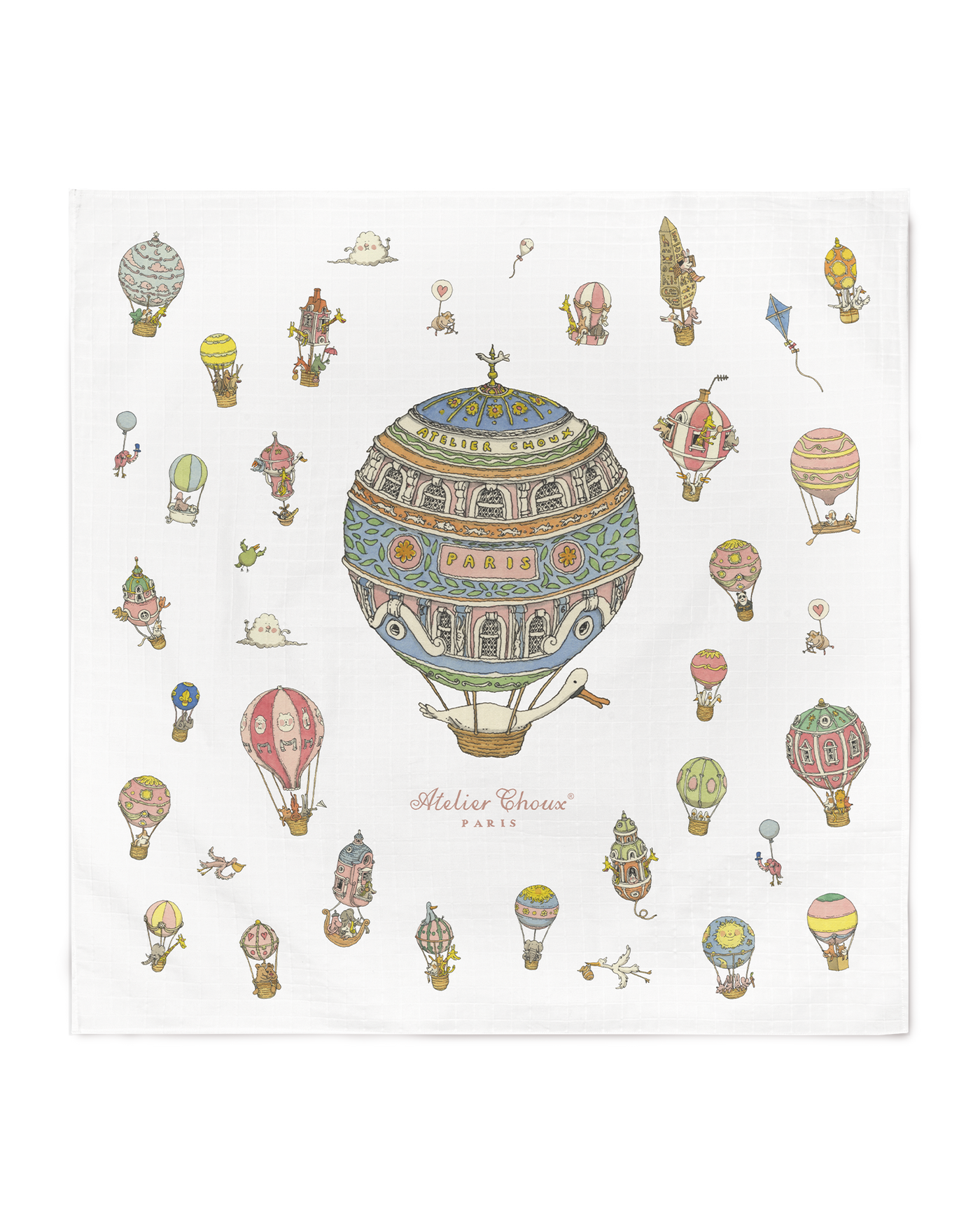 Playsuit Gift Set - Hot Air Balloons