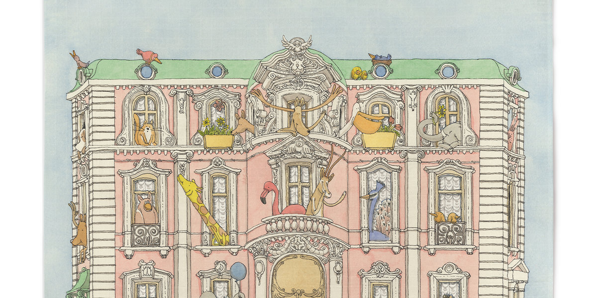 Atelier Choux Monceau Mansionデザイン ブランケット Grand Carré - Monceau • Atelier Choux