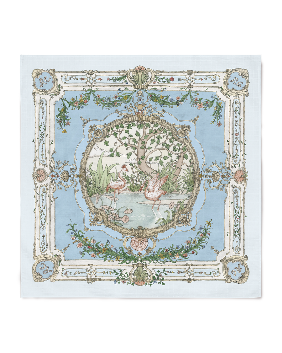 Carré - Tapestry Brilliant Blue