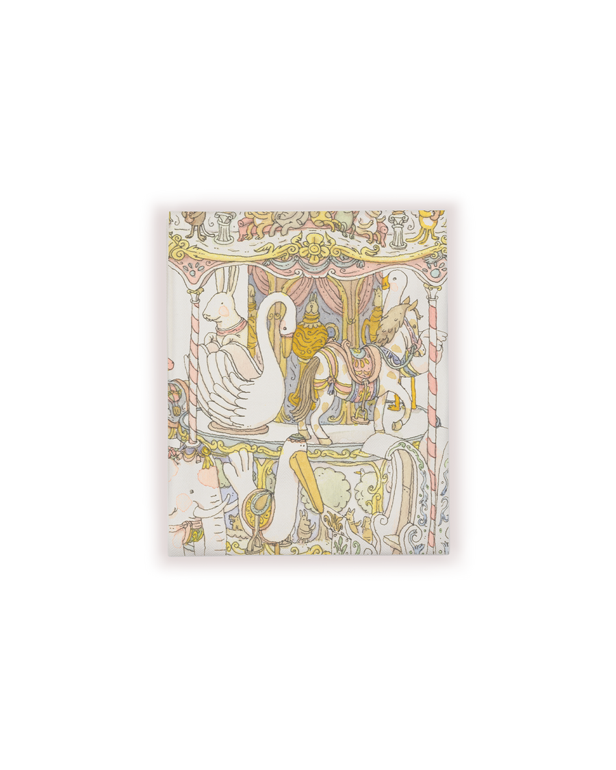 Cashmere Blanket - Carousel 100 x 80 cm (39″ x 31.5″)