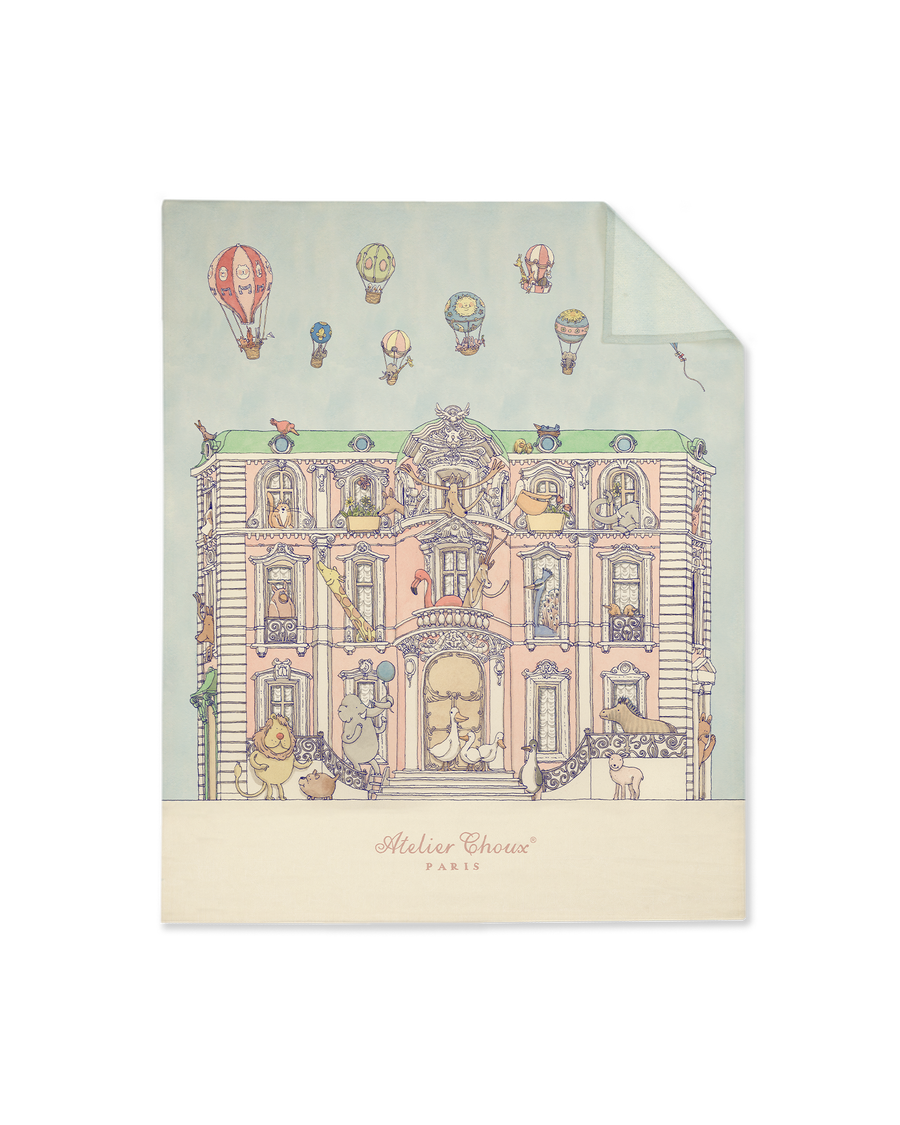 Cashmere Blanket - Monceau 100 x 80 cm (39″ x 31.5″)