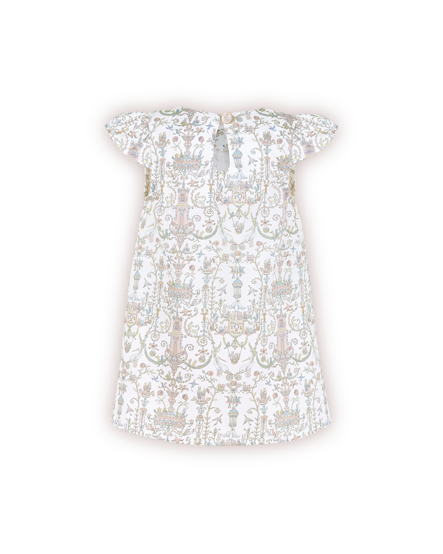 Clara Dress - Toile de Jouy