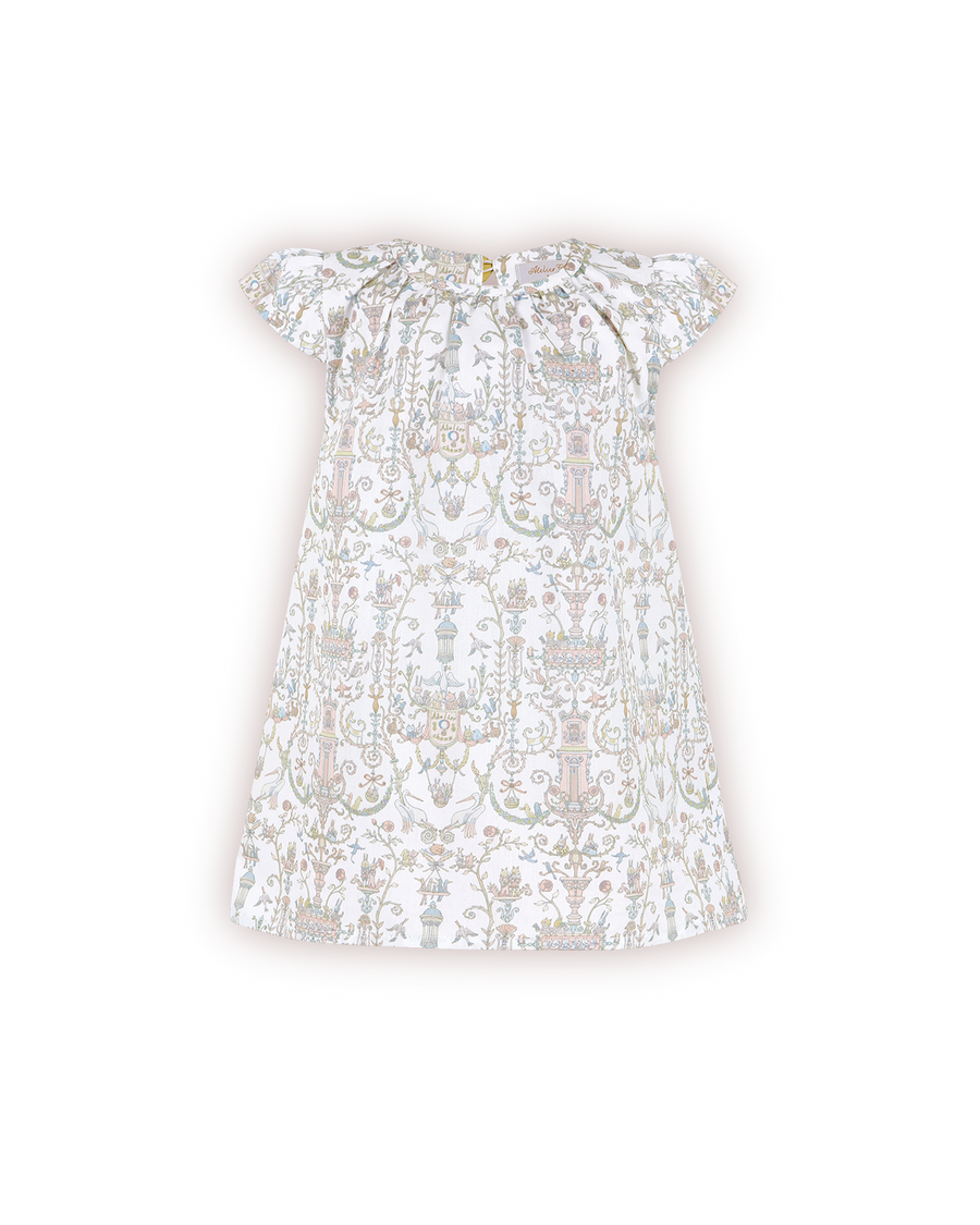 Clara Dress - Toile de Jouy