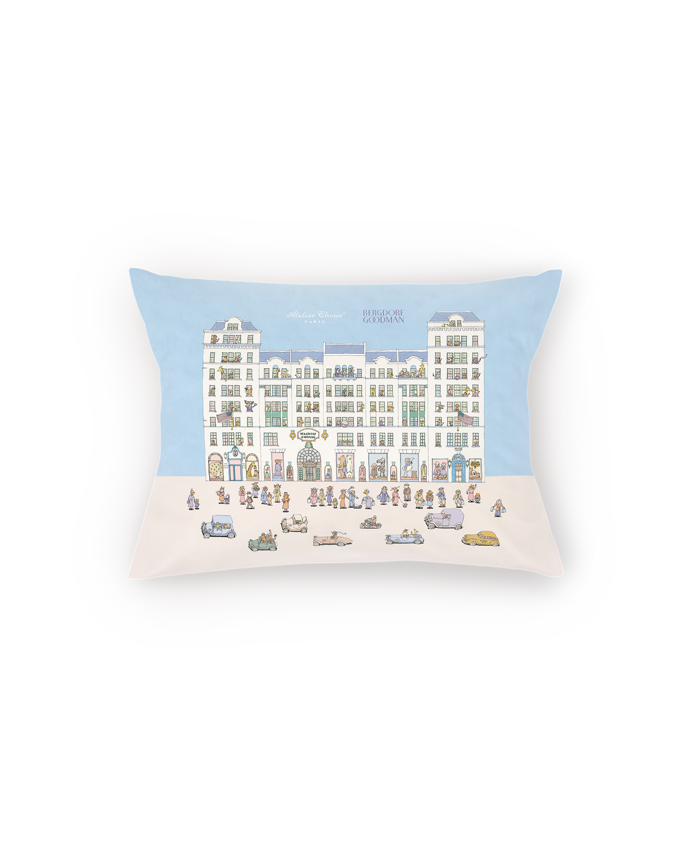 Satin Cushion - Bergdorf Goodman