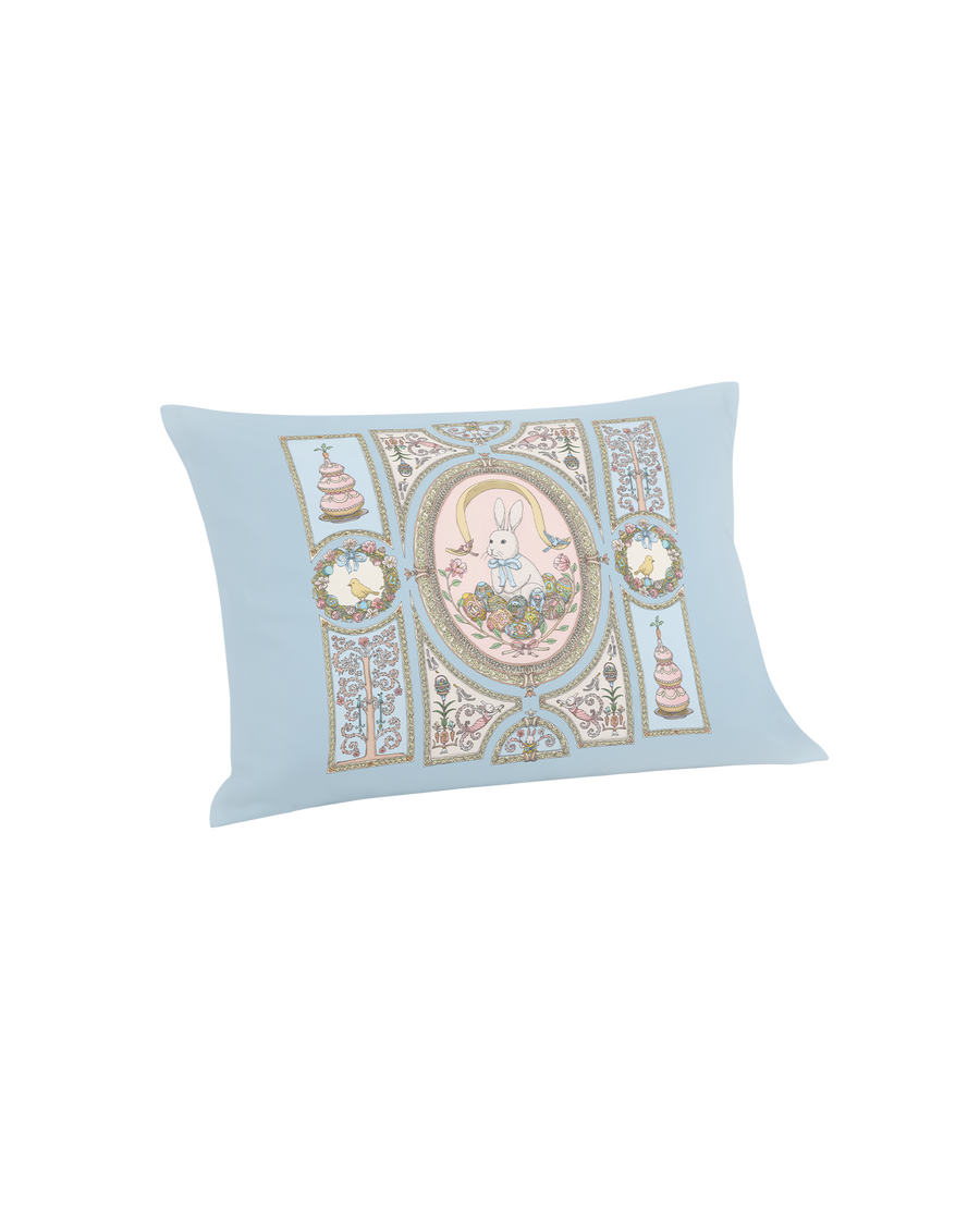 Satin Cushion - Spring Bunny