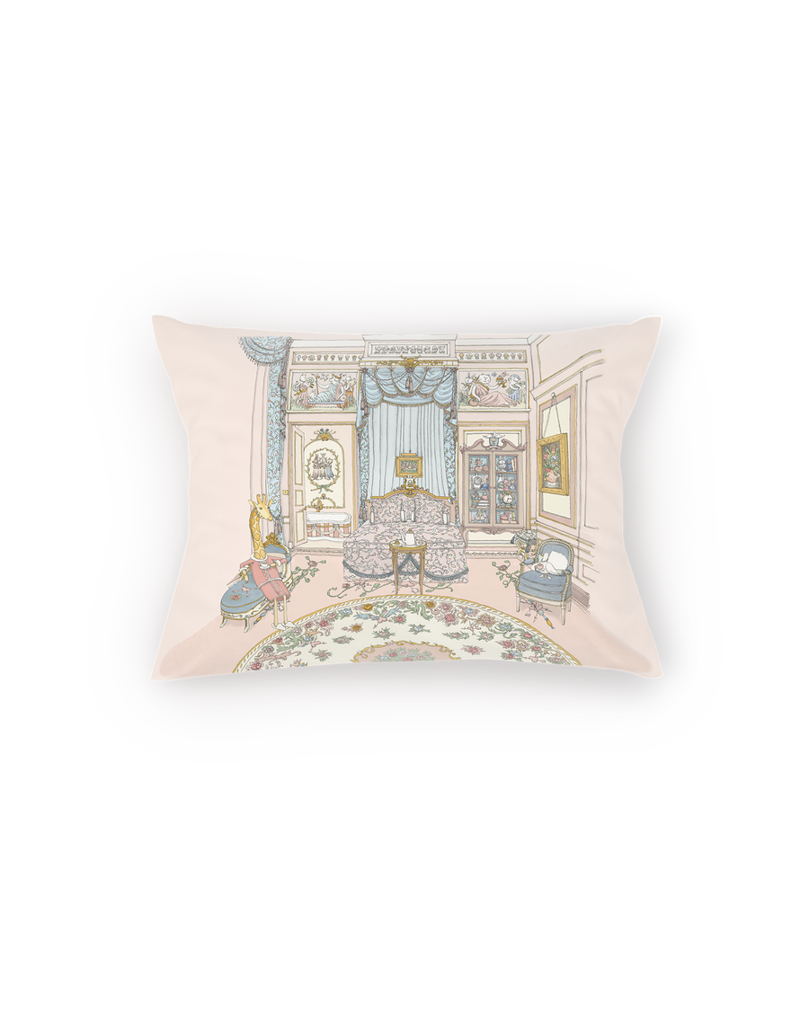 Satin Cushion - French Bedroom