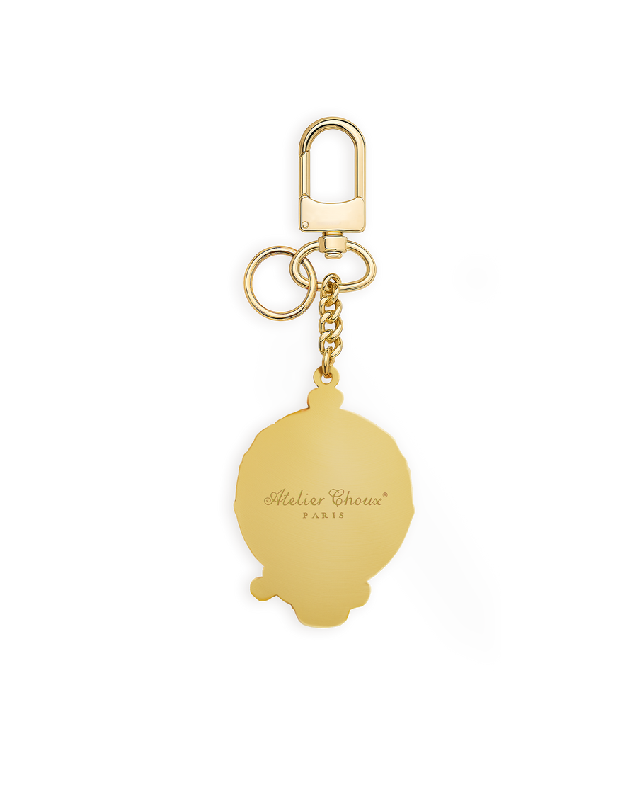 Bag Charm - Hot Air Balloon Pink