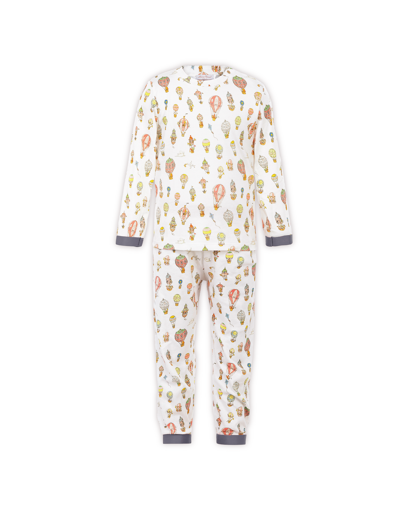 Loungewear Set - Hot Air Balloons Blue