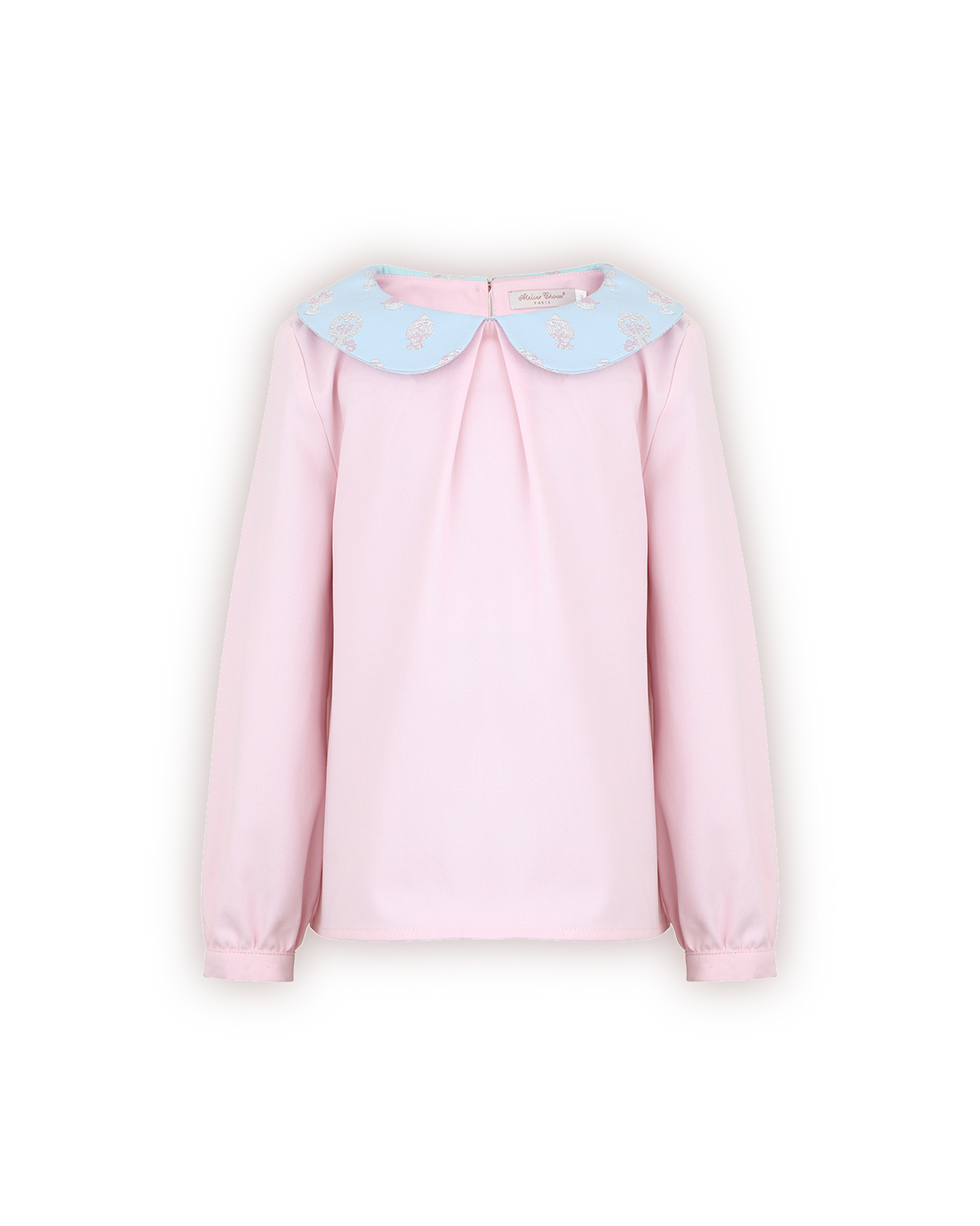 Madelaine Blouse - Brocade 'n' Blue