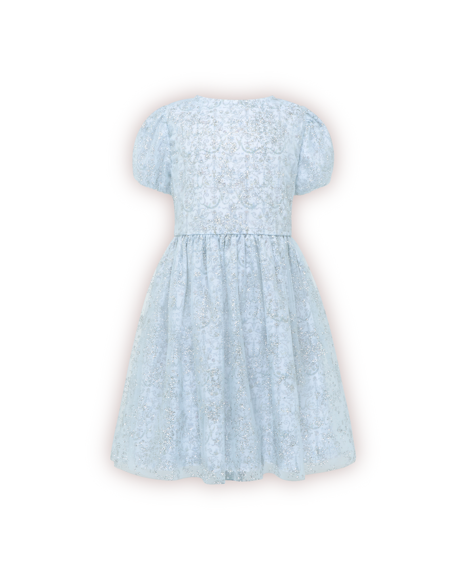 Mini Marie Dress - Sparkly Toile de Jouy