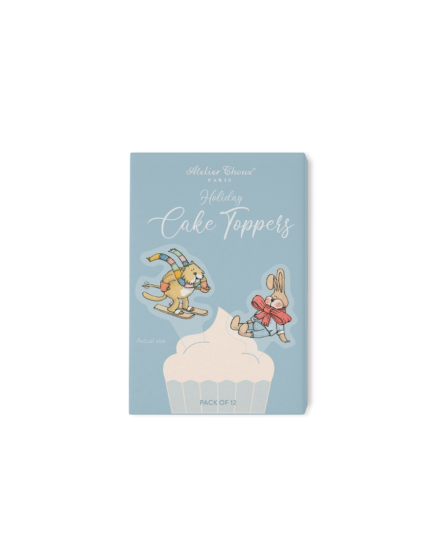 Mini Cake Toppers - Christmas - Set of 12