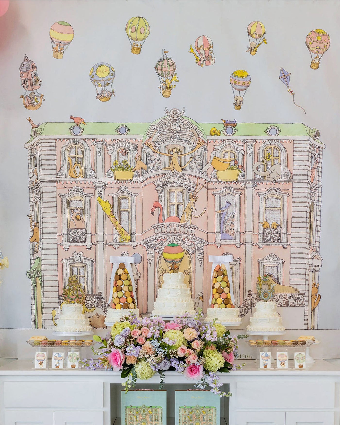 Party Backdrop - Monceau