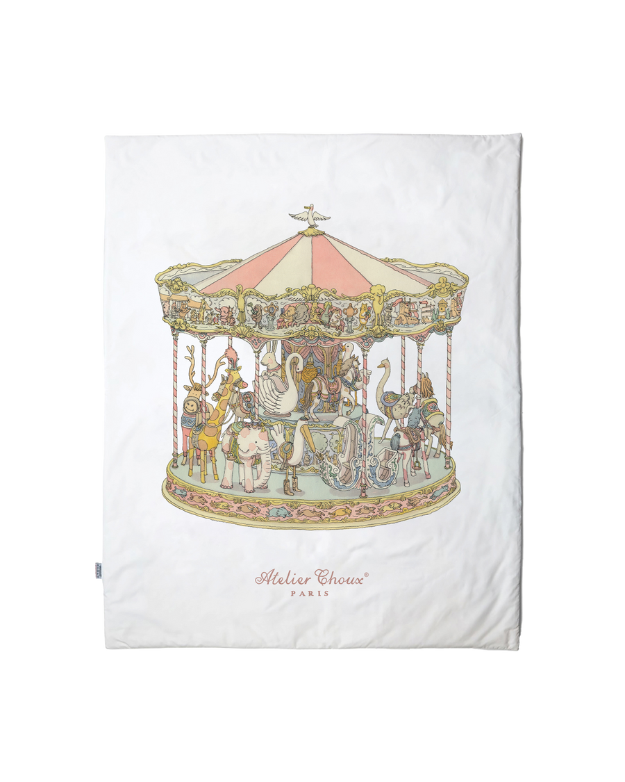 Reversible Quilt - Paris / Carousel
