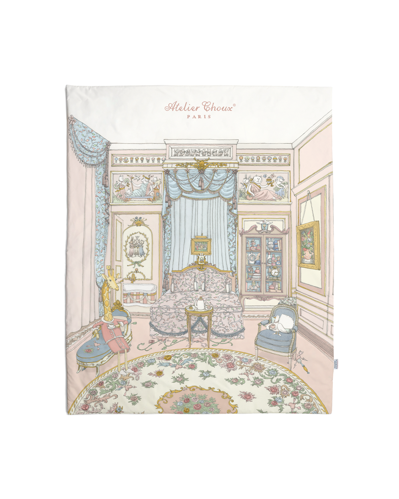 Reversible Quilt - French Bedroom