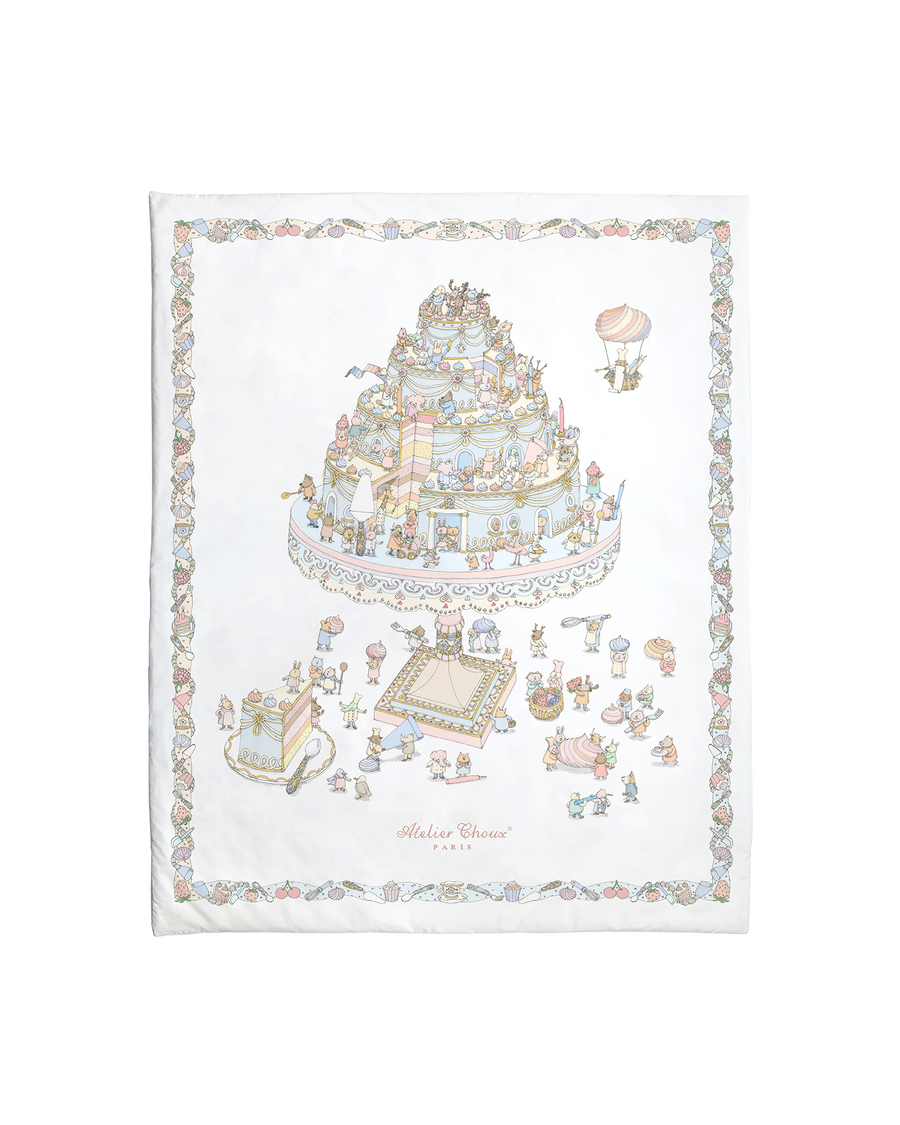 Reversible Quilt - Le Gâteau (Cake!) / Château Choux