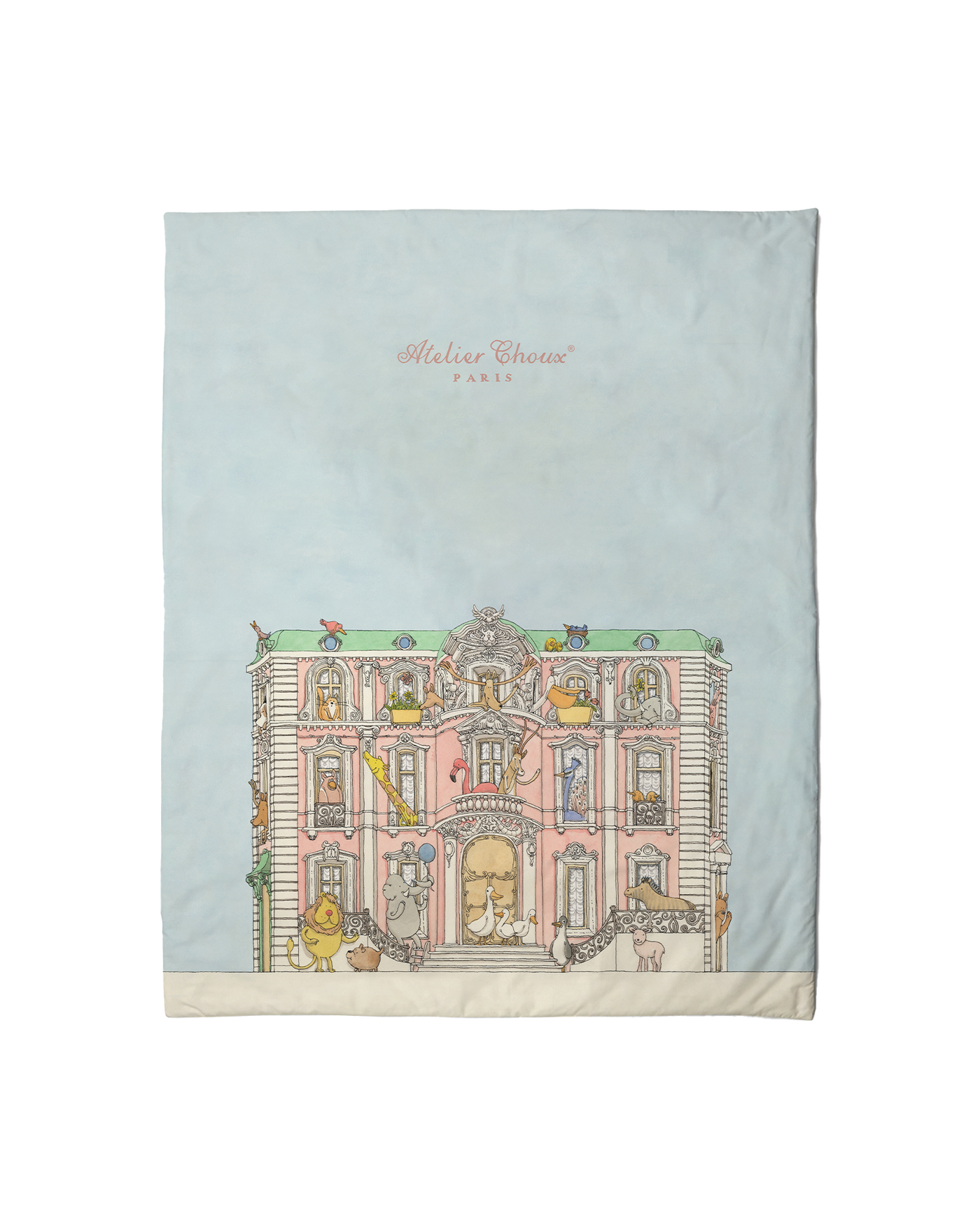 Reversible Quilt - Monceau / Carousel Pink