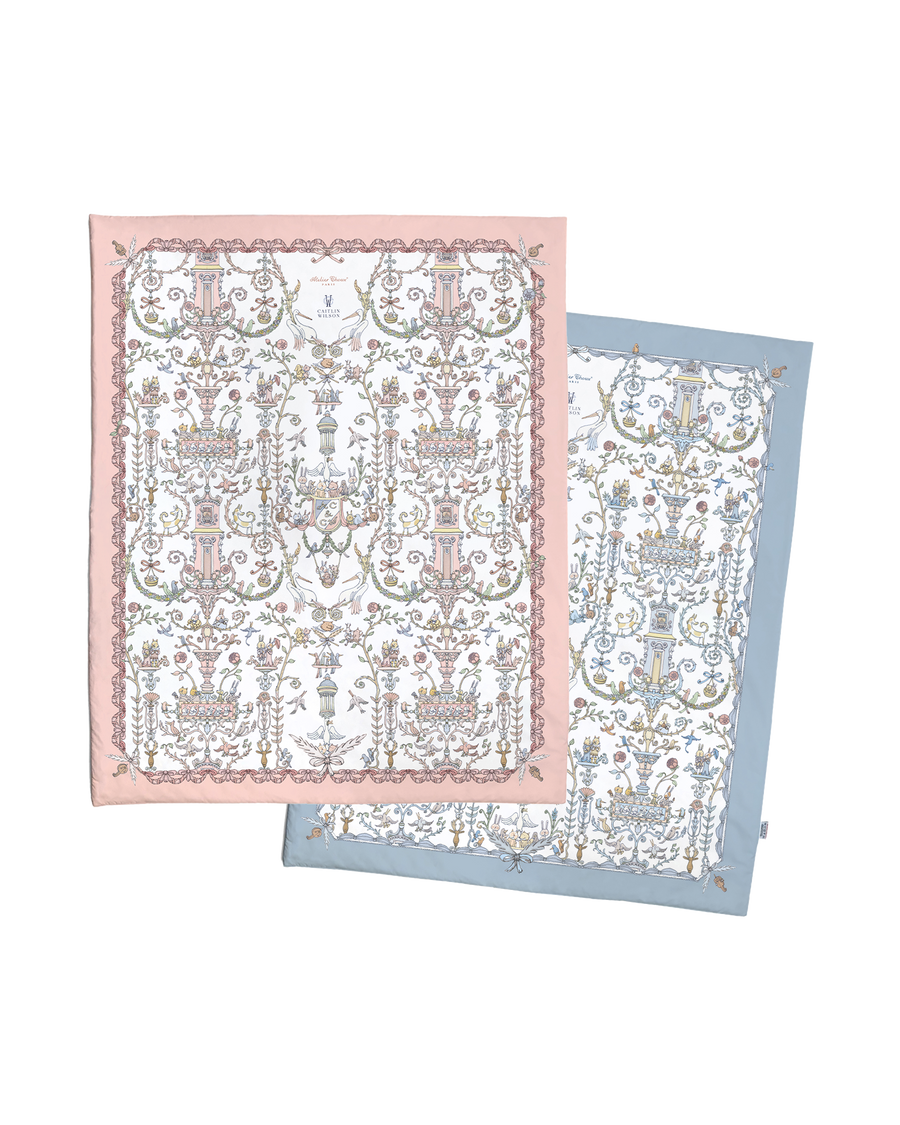 Reversible Quilt - Toile de Jouy – Atelier Choux & Caitlin Wilson