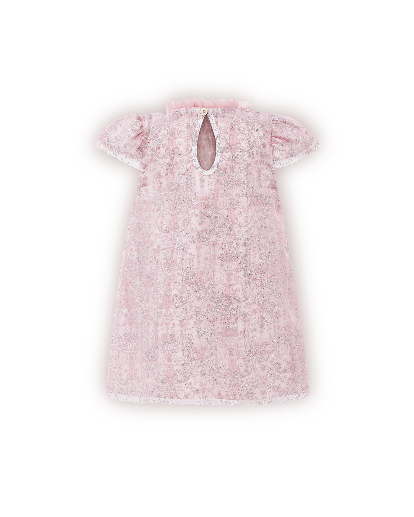 Clara Dress - Sparkly Toile de Jouy
