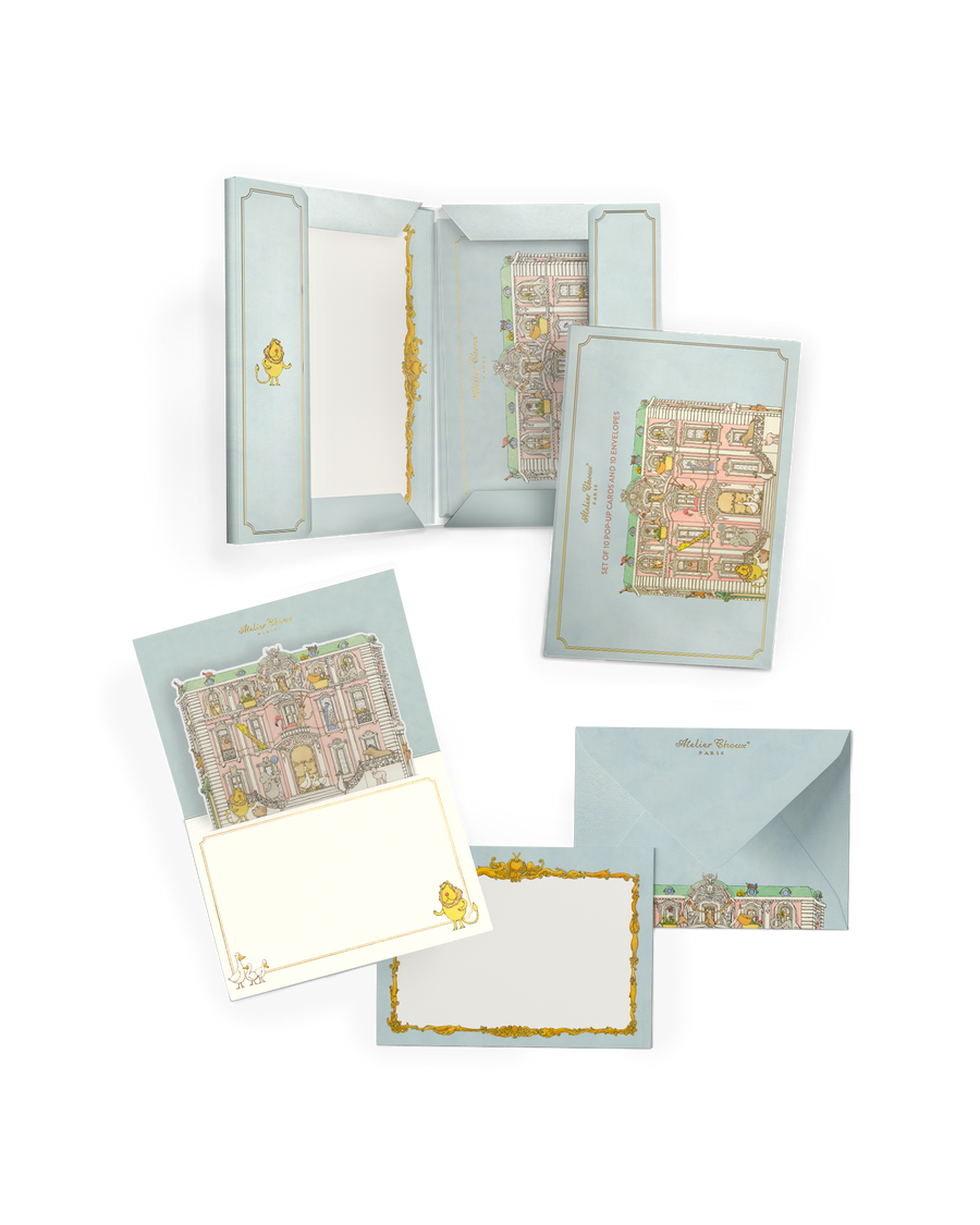 Stationery Set - Monceau Mansion (Set of 10)