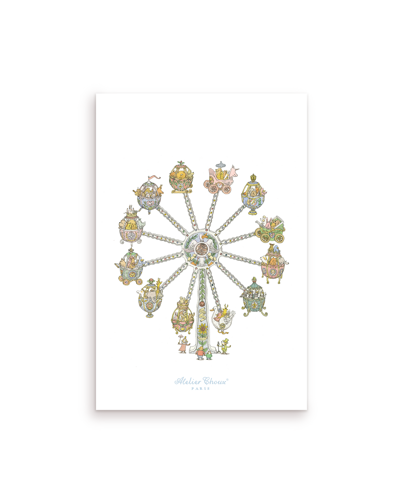 Art Print – Ferris Wheel