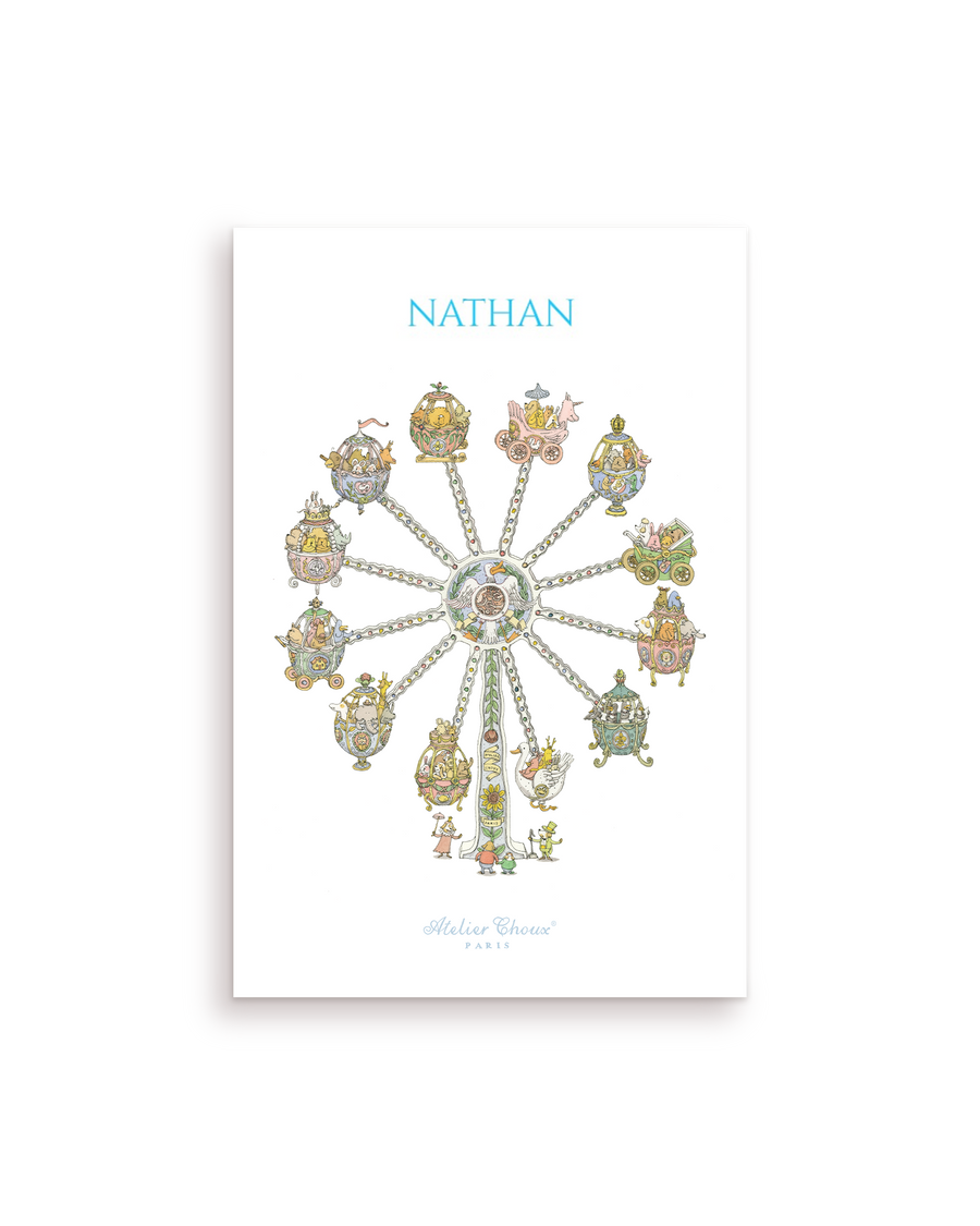 Personalized Art Print - Ferris Wheel