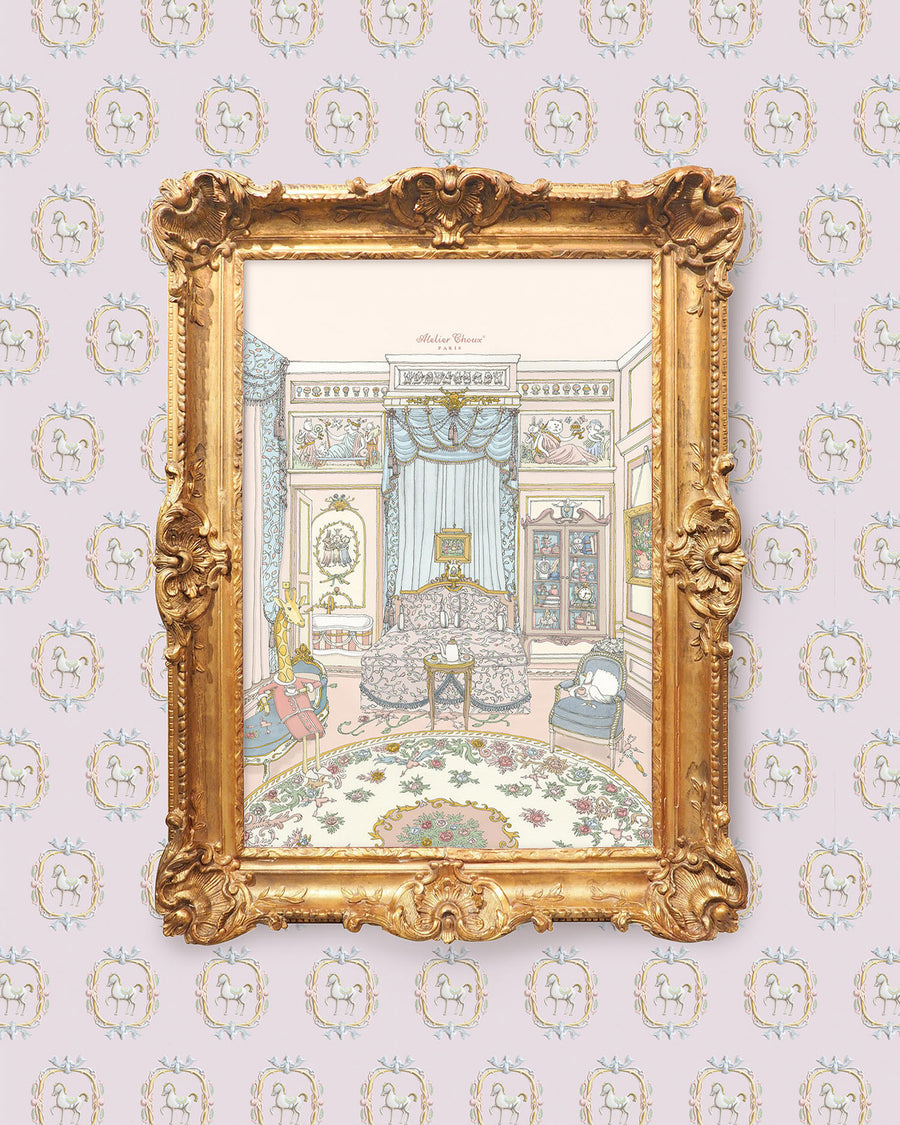 Art Print – French Bedroom