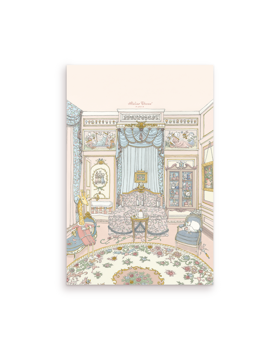 Art Print – French Bedroom