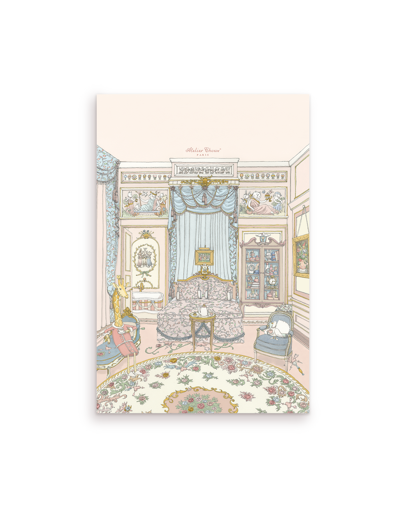 Art Print – French Bedroom