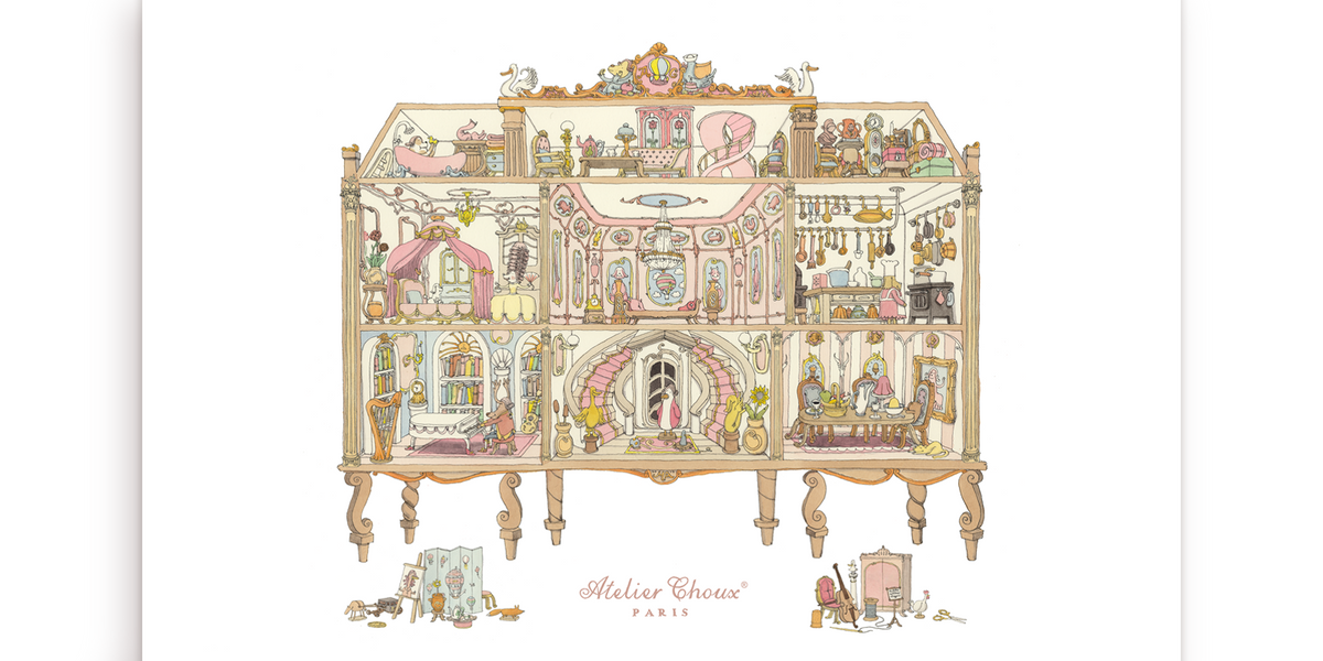 Art Print – Dollhouse • Atelier Choux