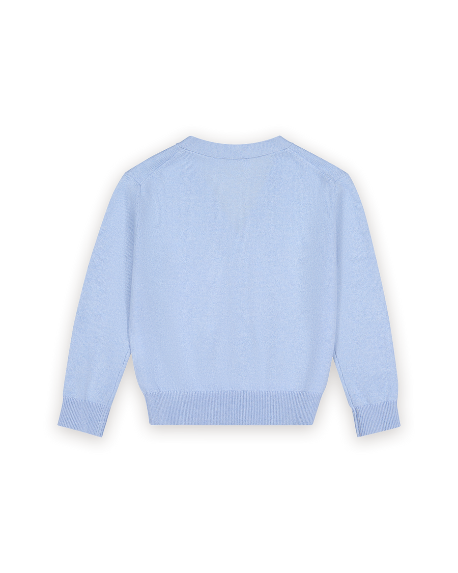 Charlotte Cardigan Light Blue - Hot Air Balloons Couture