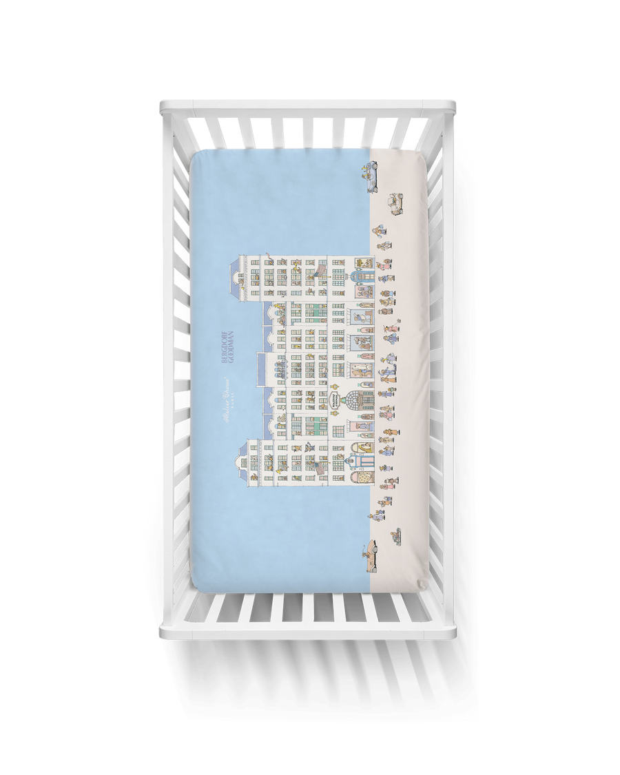 Crib Fitted Sheet - Bergdorf Goodman