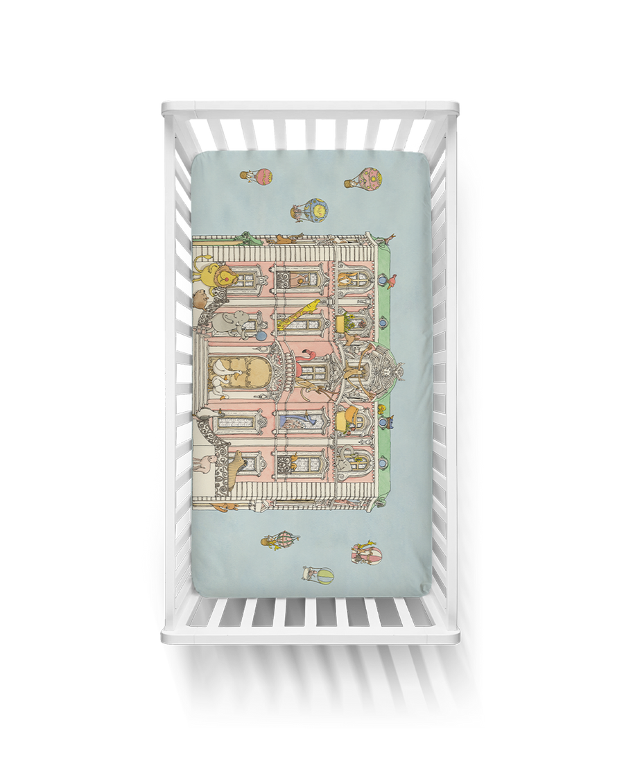 Crib Fitted Sheet - Monceau