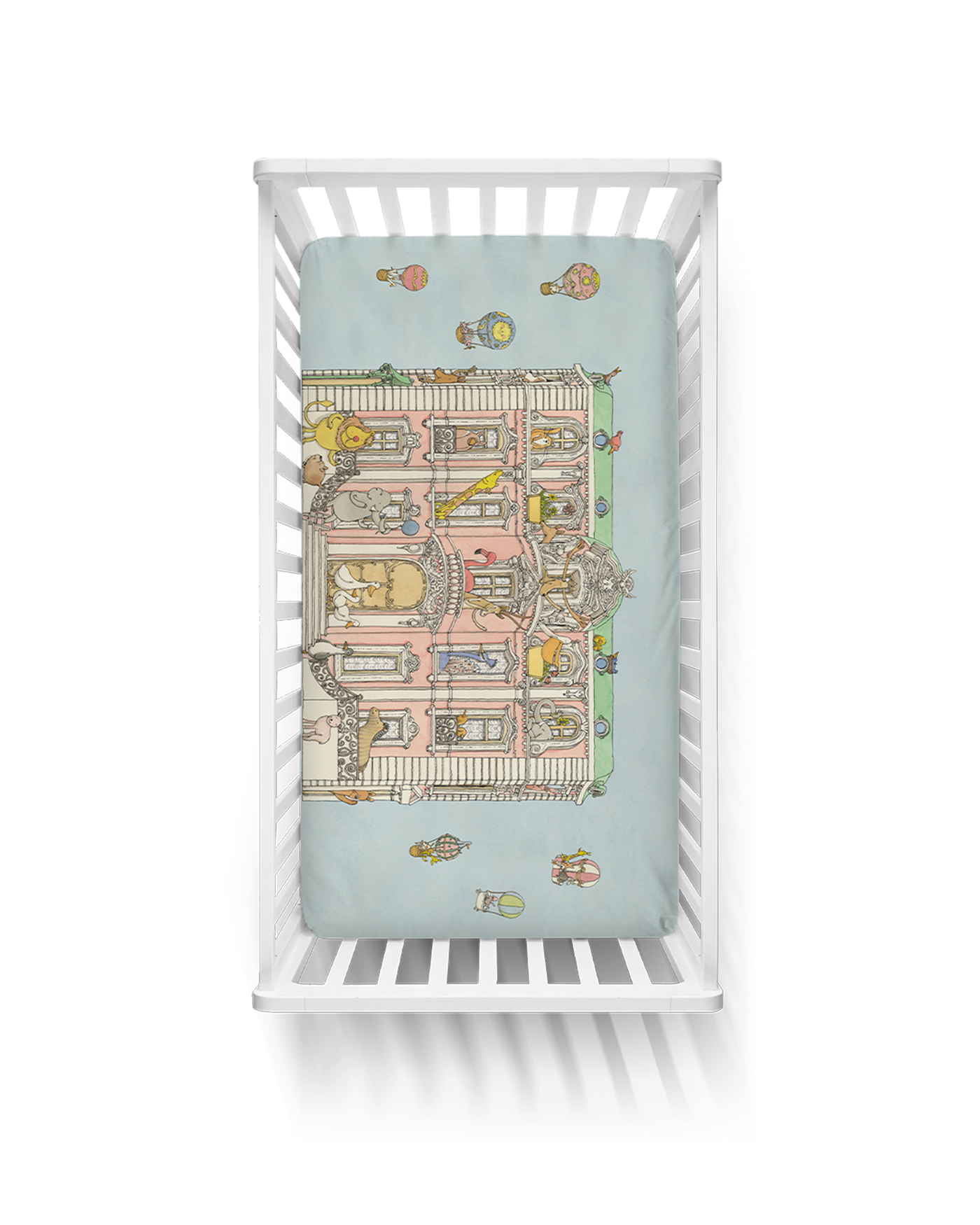 Crib Fitted Sheet - Monceau