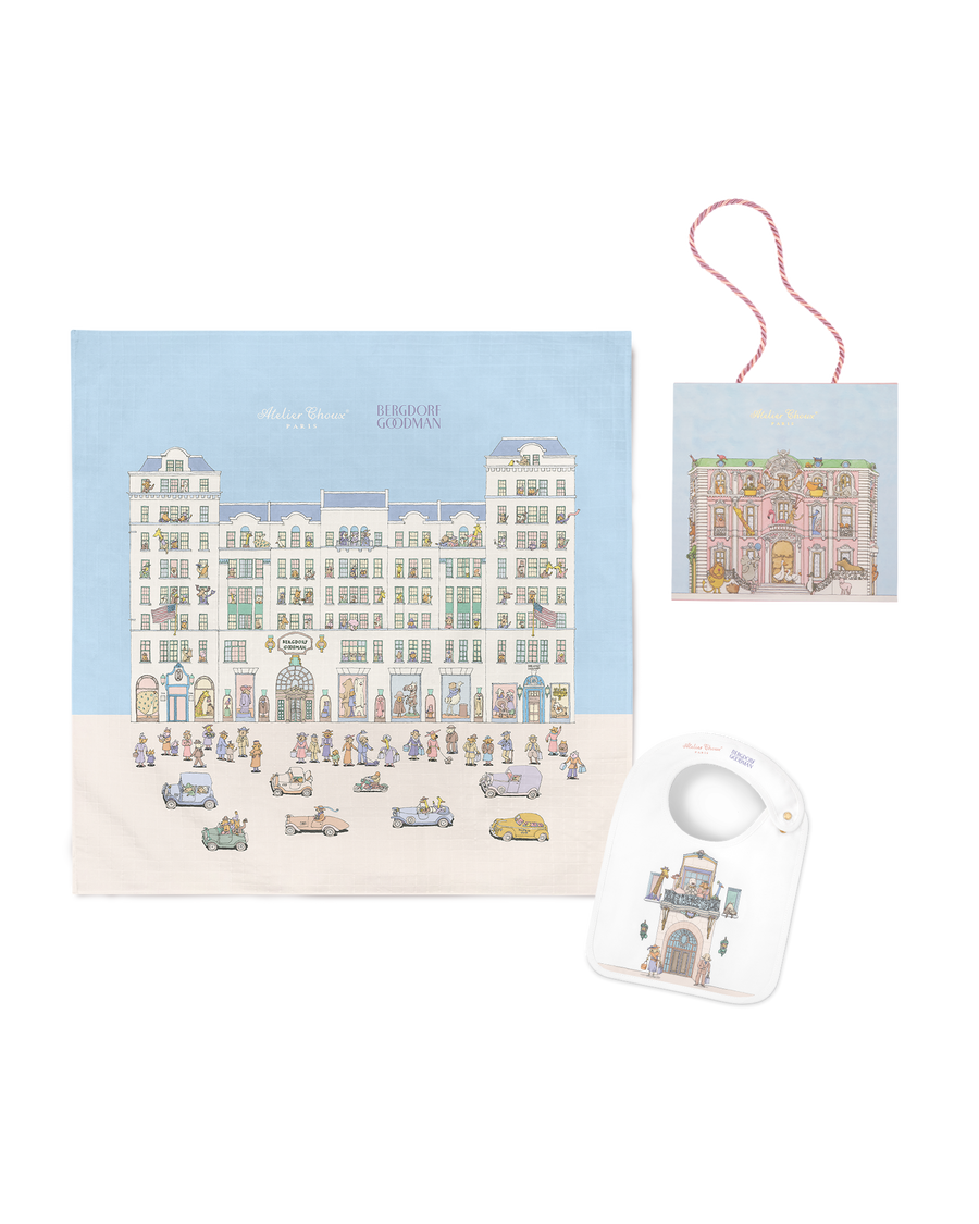 Carré & Bib Set - Bergdorf Goodman