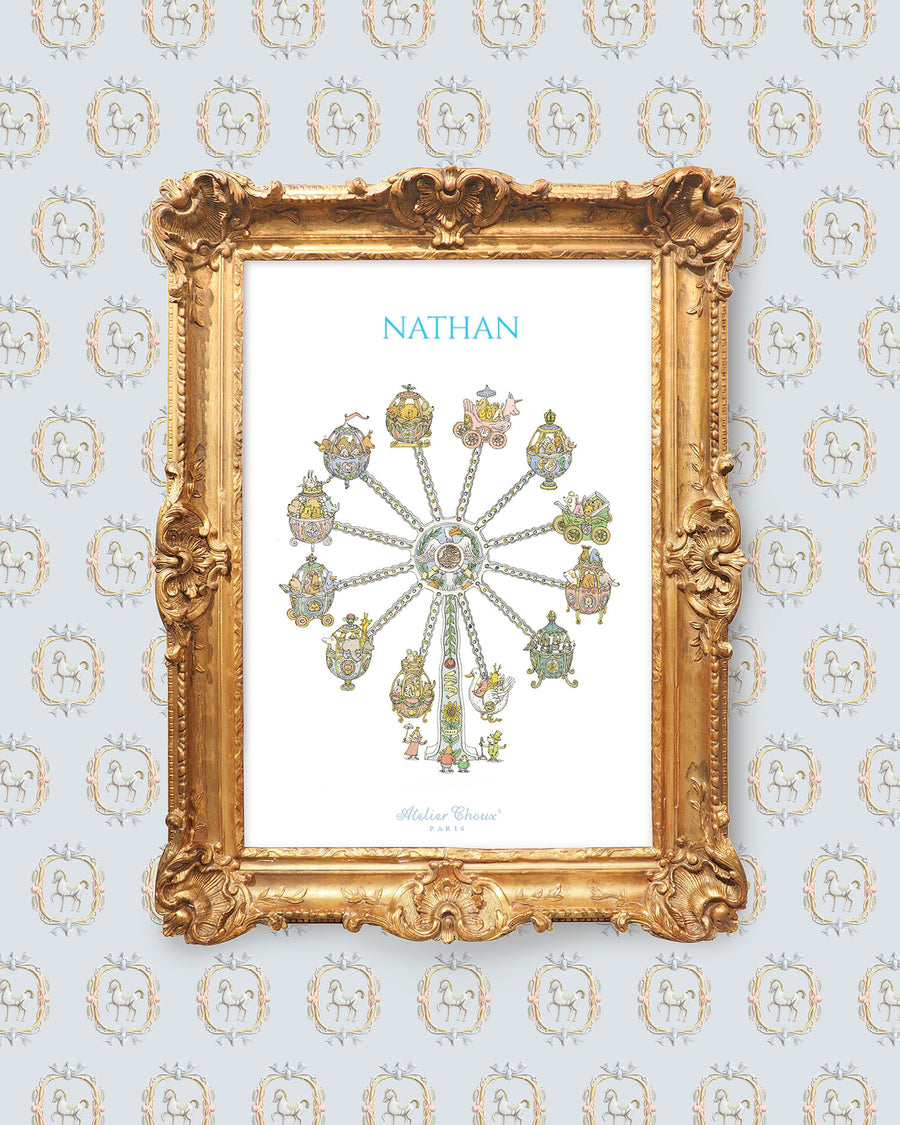 Personalized Art Print - Ferris Wheel