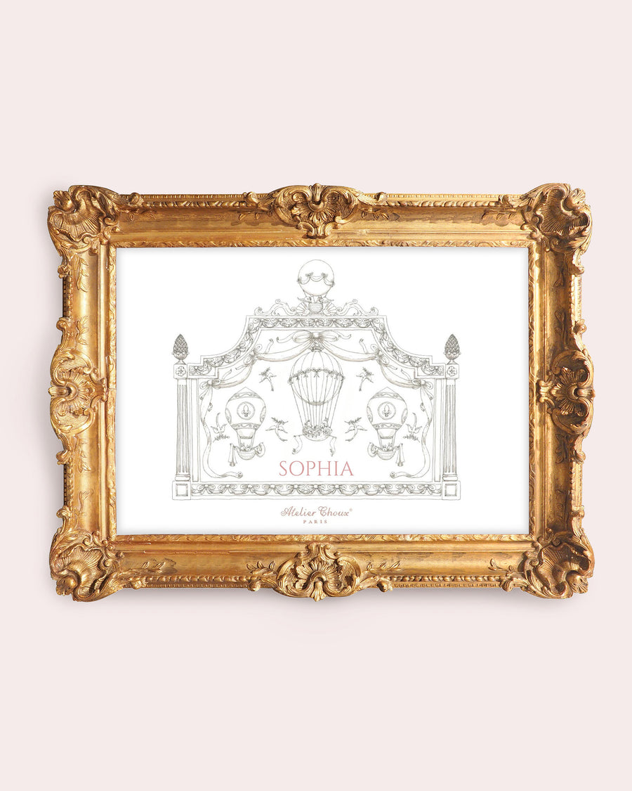 Personalized Art Print – Sophisticated Balloons