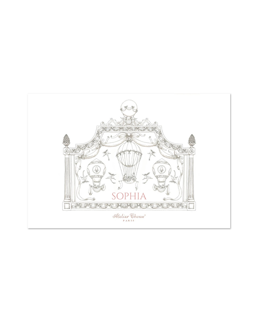 Personalized Art Print – Sophisticated Balloons