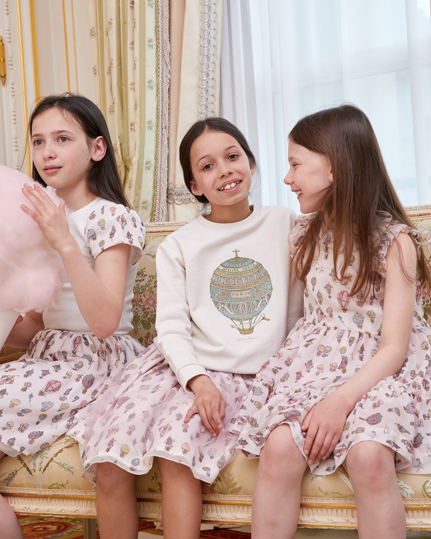 Choux Top Voile - Hot Air Balloons Couture