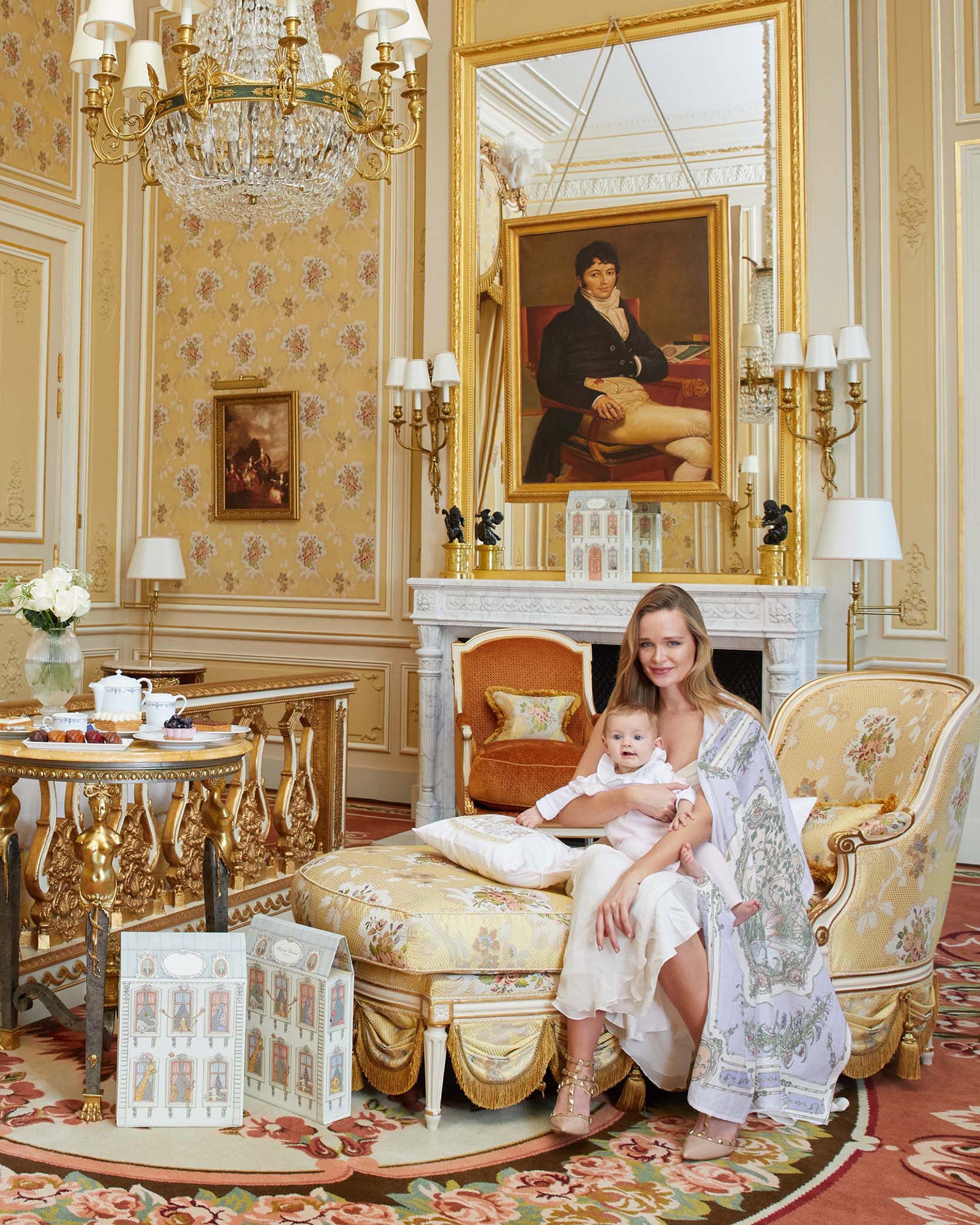 Carré - Tapestry Violet • Atelier Choux